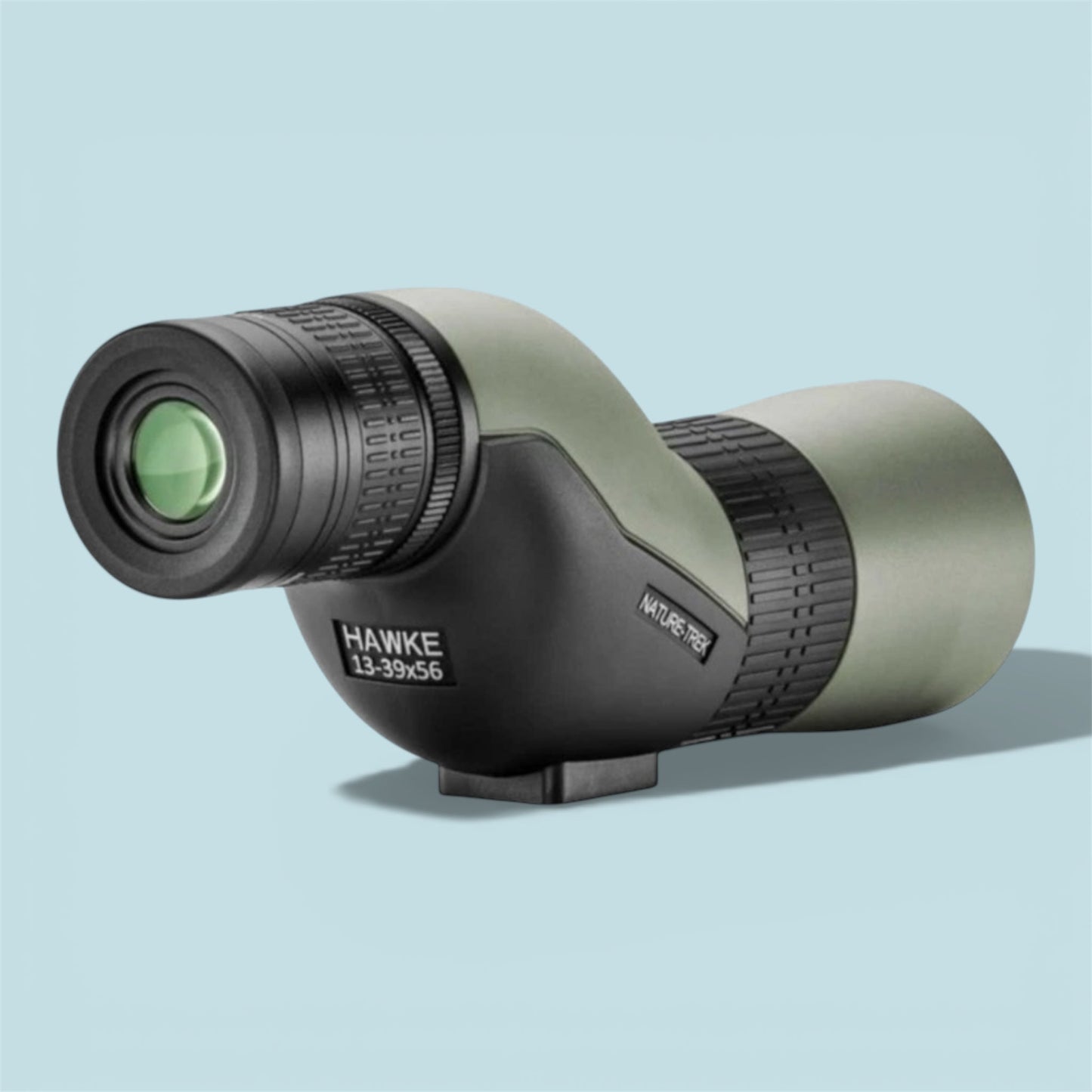Hawke Nature-Trek 13-39x56 Spotting Scope (Angled) | Compact ED Travel Scope