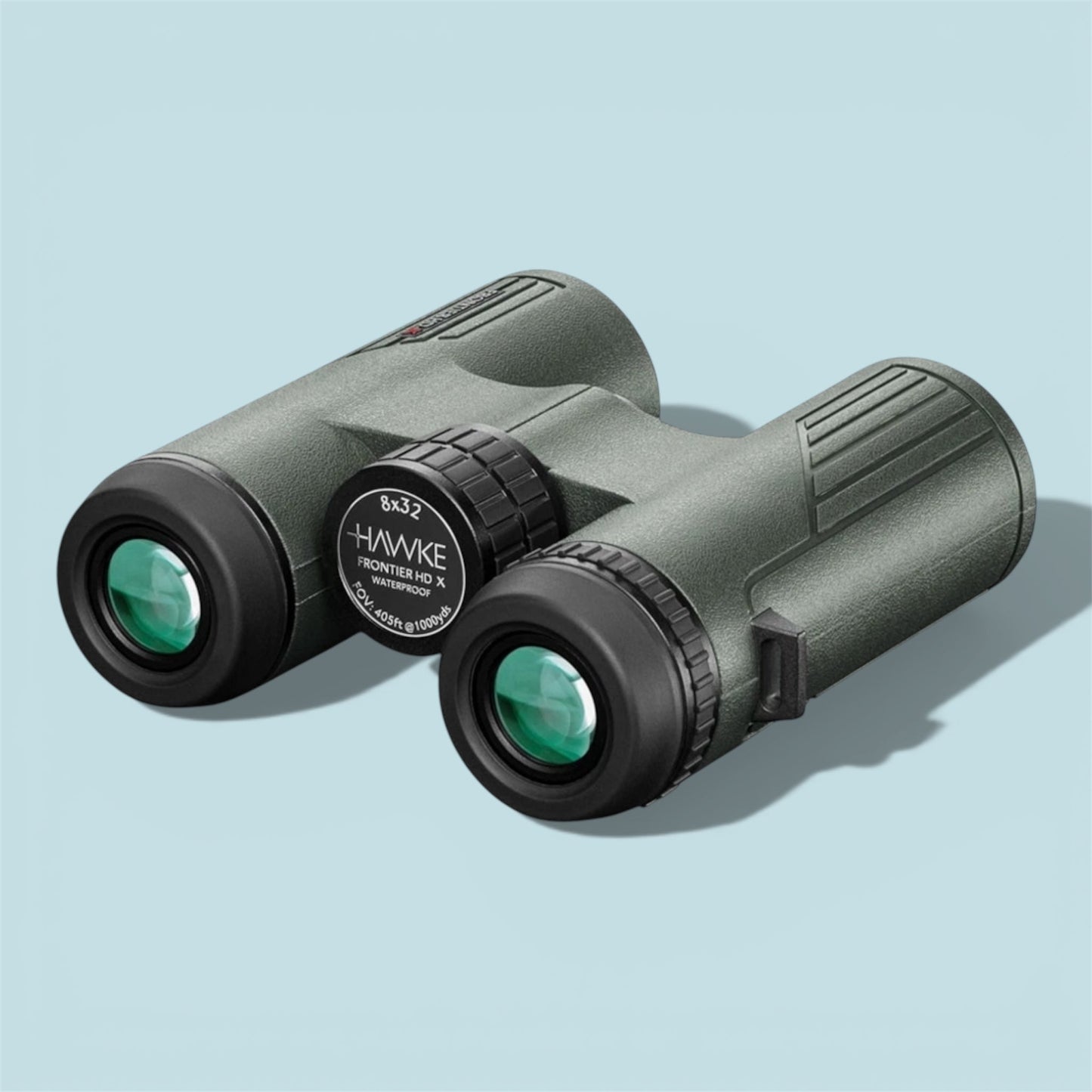 Hawke Frontier HD X 8×32 Green Binoculars | Compact Precision Optics for the Field